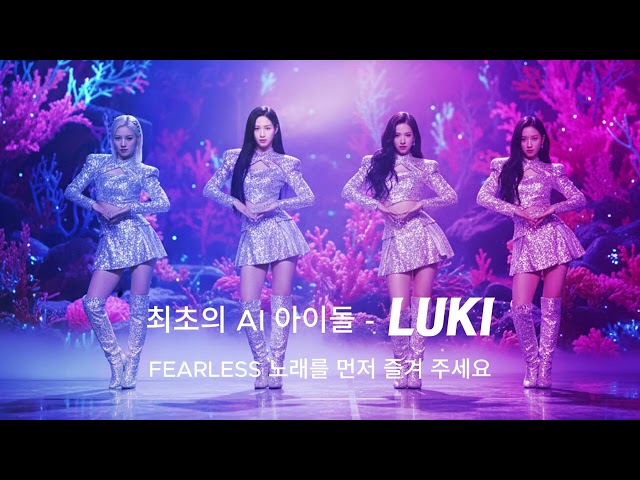 최초의 아이돌(AIdol) LUKI 데뷔 곡 - FEARLESS